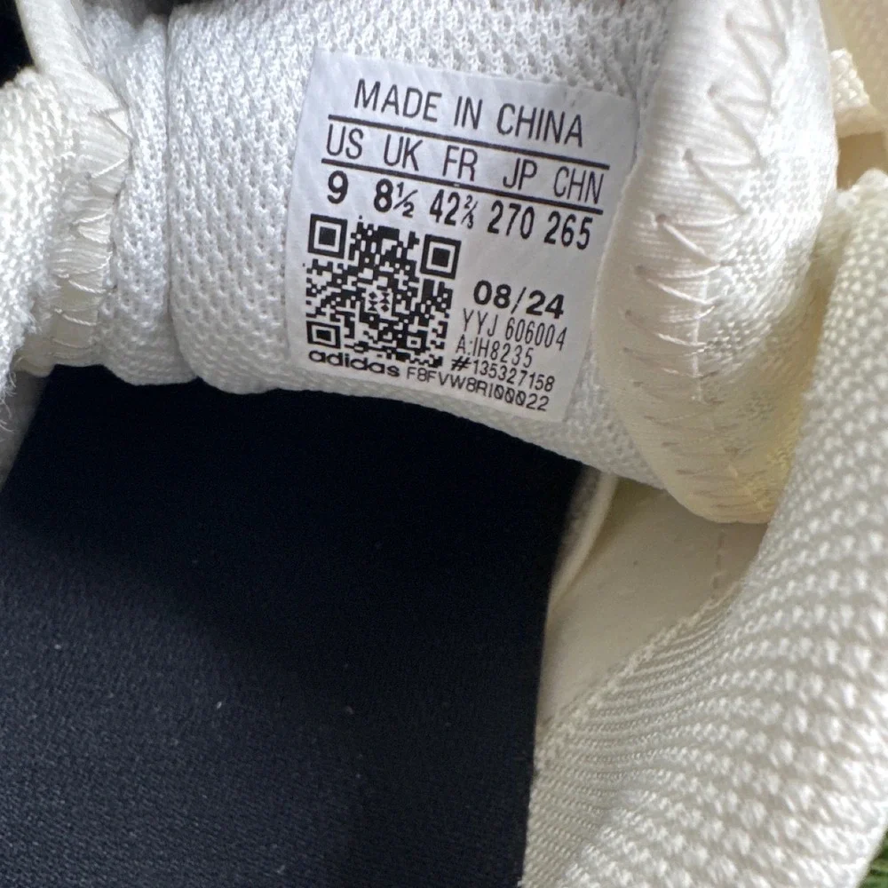Adidas Adipower Weightlift 3 Shoes Mens 9‎ Womens 10 Off White Pink IH8235 NEW - Picture 4 of 10